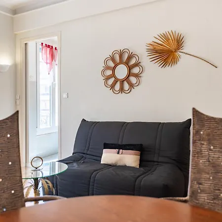 Apartment 3 Pieces Centre-ville - Croisette - Climatisation Sejour