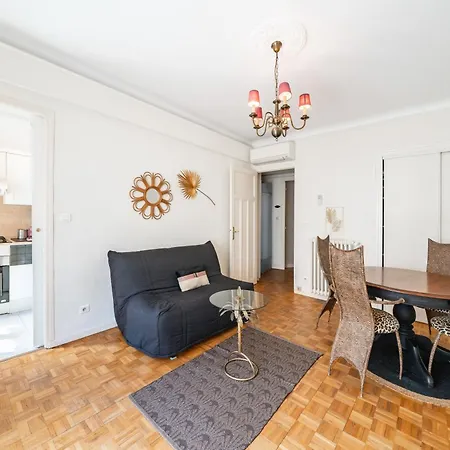 3 Pieces Centre-ville - Croisette - Climatisation Sejour Apartment Cannes