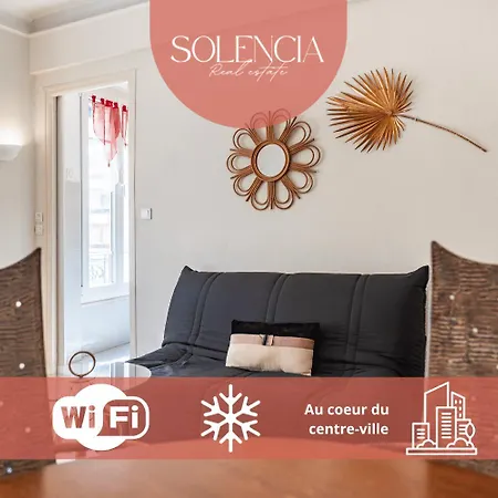 Apartment 3 Pieces Centre-ville - Croisette - Climatisation Sejour Cannes